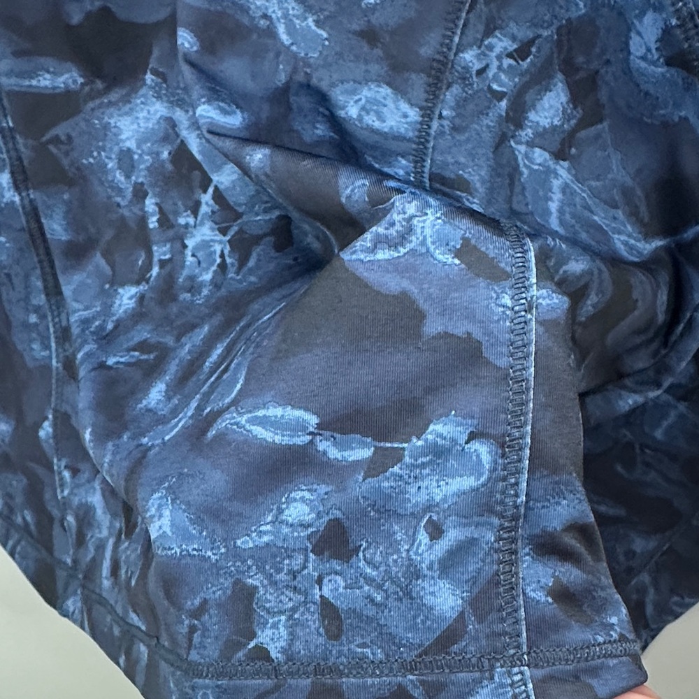 Ariat Women's Blue Patterned zip shirt - Picture 3 of 5